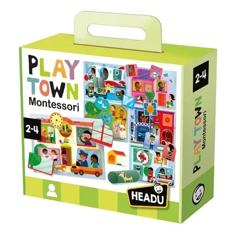 Детский игровой городок Headu Монтессори (возраст 2-5 лет)
