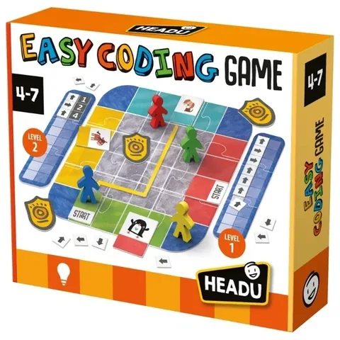 Настольная игра Headu Легкое программирование для детей (4-8 лет)