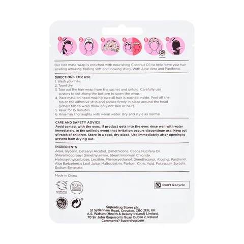 Superdrug Hair Mask Coconut Oil