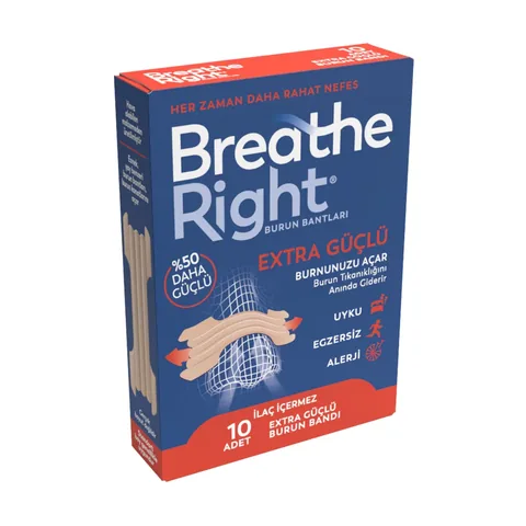 Breathe Right Extra Nasenstreifen - 10 Stück