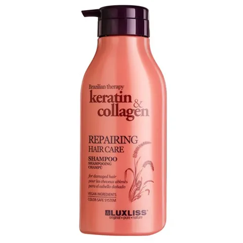 Luxliss Keratin Collagen Reparatur Shampoo 500ml