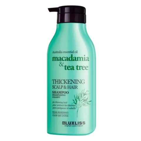 Luxliss Macadamia Tea Tree Verdickendes Shampoo 500ml