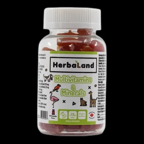 Herbaland هيربالاند فيتامينات ومعادن متعددة 60 قطعة