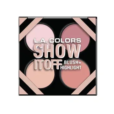 Палитра румян и хайлайтеров La Colors Show It Off