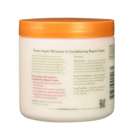Cantu Argan Oil Hair Repair Cream - 453g