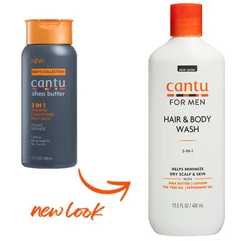 شامبو وبلسم وغسول الجسم 400 مل من كانتو Cantu