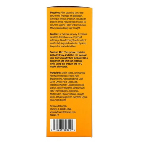 Advanced Kleenex Vitamin C Serum for Skin Radiance and Anti-Aging 52 ml