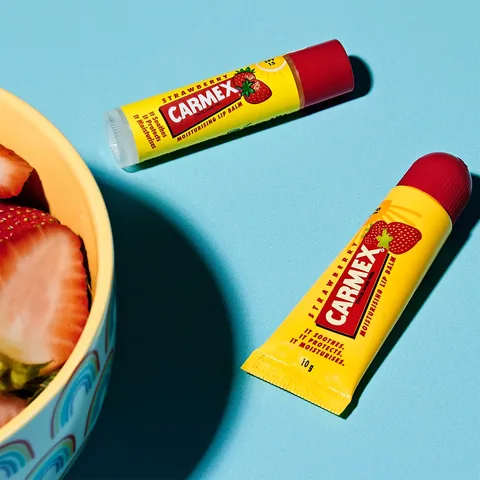 Carmex Erdbeer Lippenbalsam Stick SPF 15
