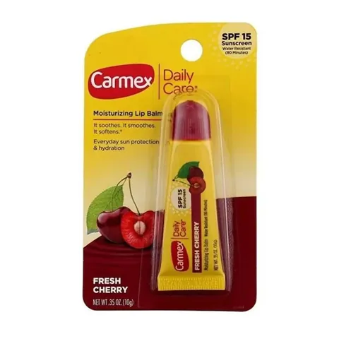Carmex مرطب شفاه كارمكس بنكهة الكرز المنعش بعامل حماية من الشمس 15 10 غرام