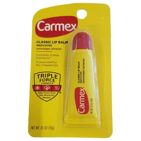 Carmex مرطب الشفاه الكلاسيكي كارمكس ١٠ غرام مرطب وملطف