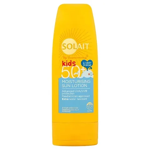 Солнцезащитный лосьон для детей SPF50 200 мл от Solait