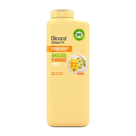 Dicora Urban Fit Shower Gel Vitamin E Mango & Avocado 400 ml