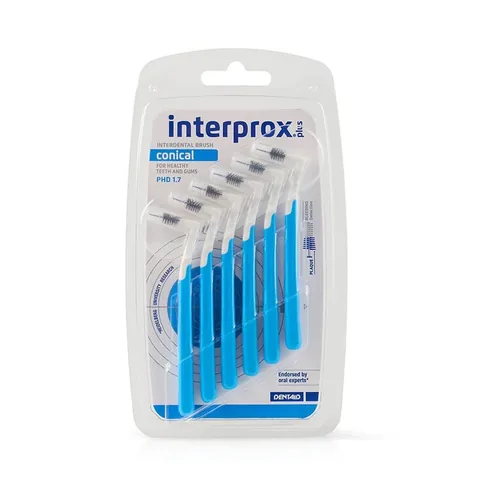 Dentaid INTERPROX Plus 2G Conical Blister 6 Adet (Mavi)