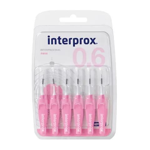 Dentaid Interprox 4 g Nano Blister 6 pcs - Pink - N31194