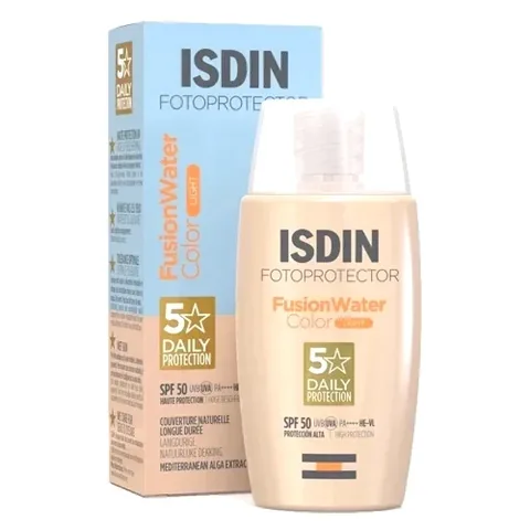 ISDIN واقي من الشمس فوتو بروتكتور فيوجن كولور لايت حماية 50 من ايسدين 50 مل