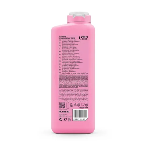 Dicora Urban Fit Shower Gel Strawberry &amp; Milk 400 ml