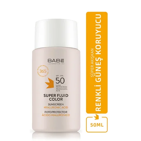 Babe Sun Tönende Sonnencreme SPF 50 Super Fluid 50 ml