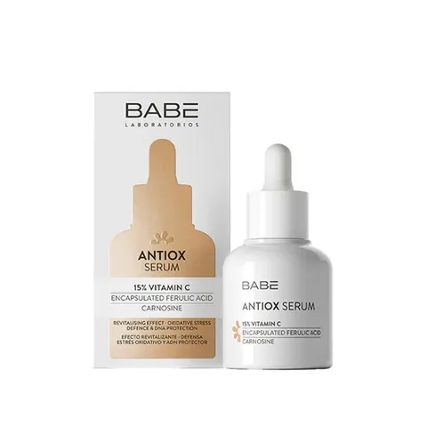 Babe Antiox Serum 30ml - Anti-Aging, Feuchtigkeitsspendend, Strahlkraftsteigernd