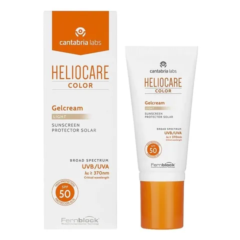 Heliocare Color Gelcream Light Wheat Tinted Sunscreen Spf 50 50 ml