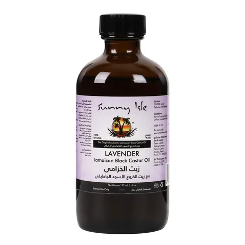 Масло лаванды с черным касторовым маслом 177 мл от Sani Oil