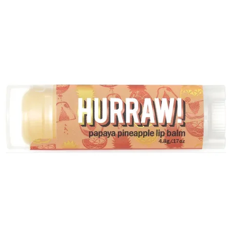 Бальзам для губ Hurraw Папайя Ананас - Ананас 4.8 г