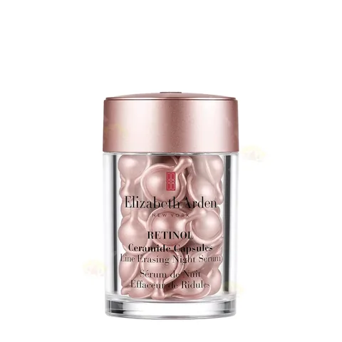Elizabeth Arden Retinol Ceramide Night Capsules for Fine Line Removal, 60 Capsules