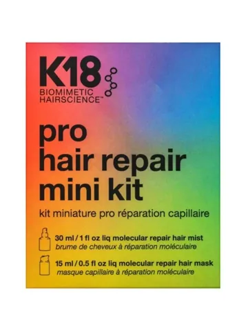 K18 مجموعة اصلاح الشعر الاحترافية ماسك + بخاخ من كيه 18