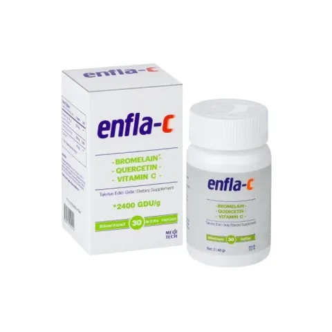 Enfla C Dietary Supplement 30 Herbal Capsules