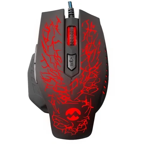 Everest SM-700 Kabelgebundene USB Optische Gaming Maus - Schwarz