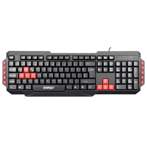 Everest KB-G7 ARMOR Schwarze Kabelgebundene Gaming-Tastatur
