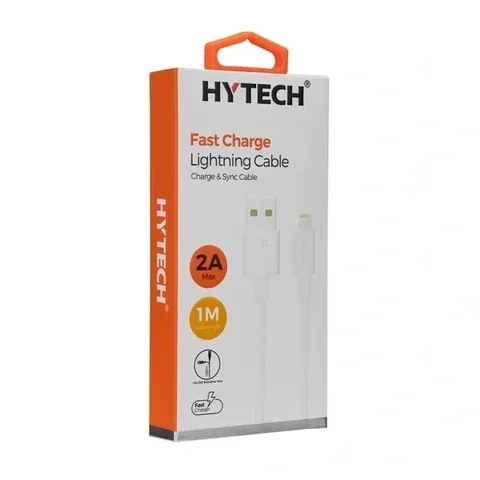 Кабель для зарядки iPhone белый 1 м модель Hy-x91 от Hytech