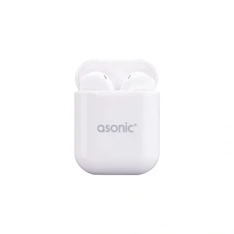 Asonic AS-TWS130 Bluetooth TWS AirPods mit Mikrofon, Weiß