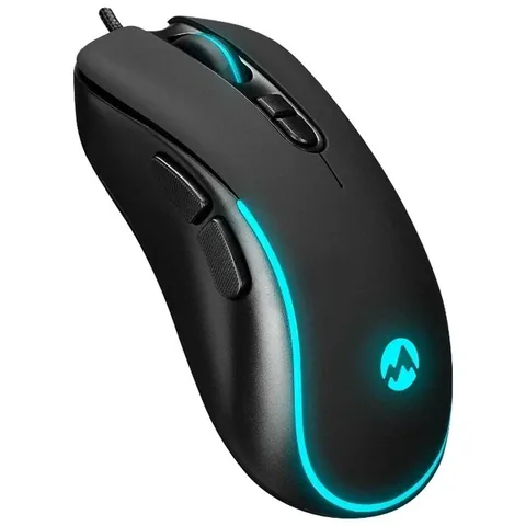 Everest 7D Gaming Maus 7200 DPI USB, LED Schwarz