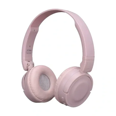 Наушники Bluetooth Hytech Pink Tf Card HY-XBK44