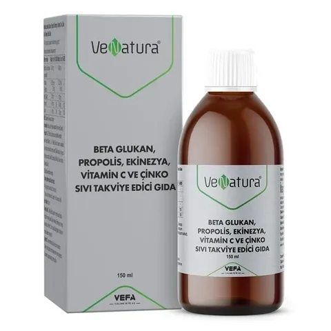 VeNatura Immunsupport: Beta-Glucan, Propolis & Vitamin C 150ml