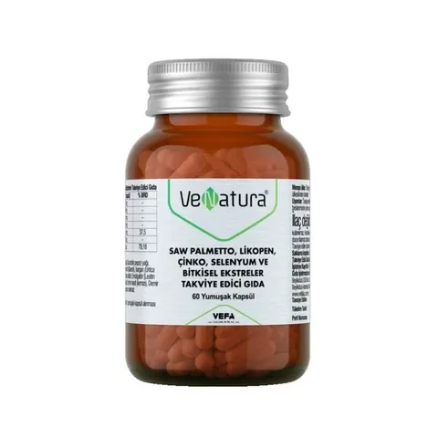 VeNatura Sägepalme & Lycopin Prostatagesundheitskapseln