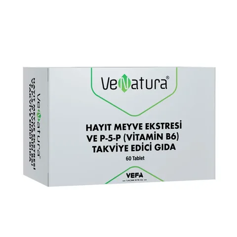 VeNatura Chasteberry Fruit Extract and P-5-P (Vitamin B6) 60 Tablet