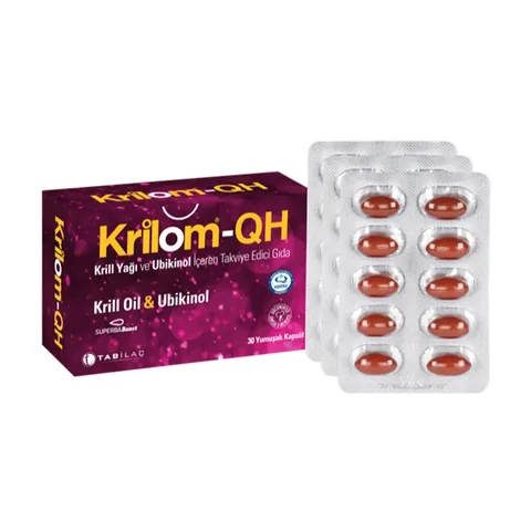 Krilom-QH Krill Oil & Ubikinol 30 Soft Capsules