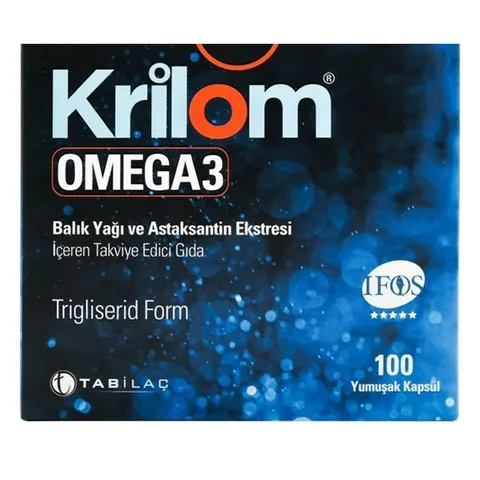 Krilom Omega 3 Soft Capsule 100 Capsules