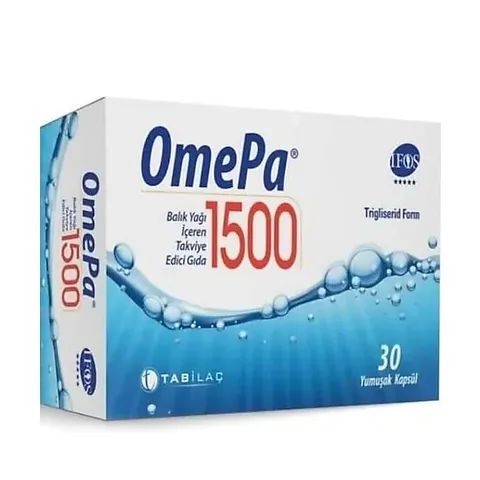 Omepa 1500 Fish Oil Food Supplement 30 Soft Capsules