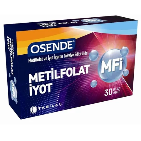 Осенде Метилфолат и Йод Таблетки 30 штук от Осенде