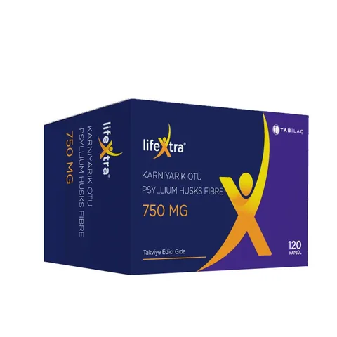 LifeXtra Psyllium 120 Capsules