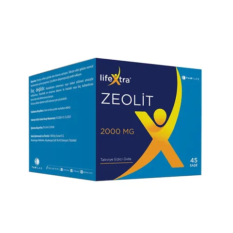 LifeXtra ZEOLIT Detox-Pulverbeutel - 45 Stück