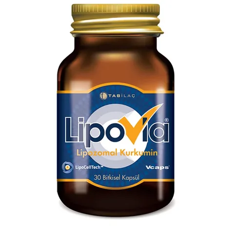 LipoVia Liposomal Curcumin 30 Herbal Capsule