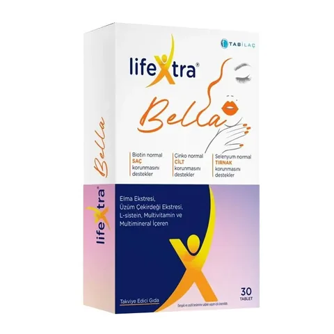TAB Lifextra Bella Food Supplement 30 tablets