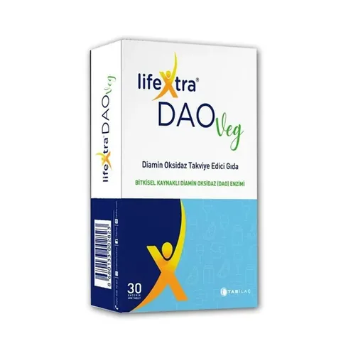 LifeXtra DAOVeg Diamine Oxidase Food Supplement 30 Tablet