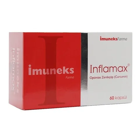 Imuneks Inflamax Optimize Turmeric Dietary Supplement 60 Capsules