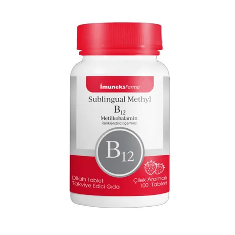 Imuneks Farma Sublingual Methyl B12 - 100 Tabletten