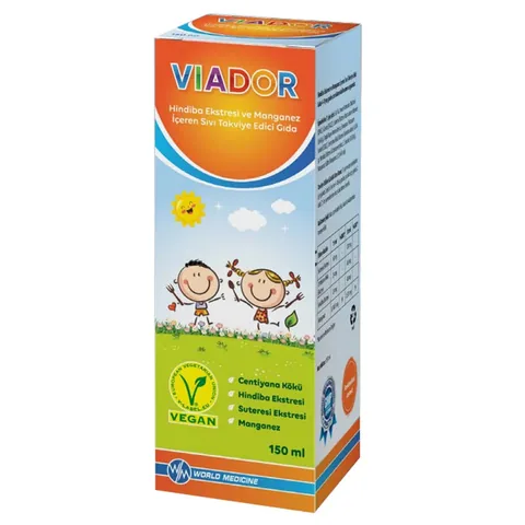 Viador Chicory Extract and Manganese Containing Syrup 150 ml