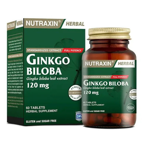 Nutraxin Ginkgo Biloba 60 Capsules